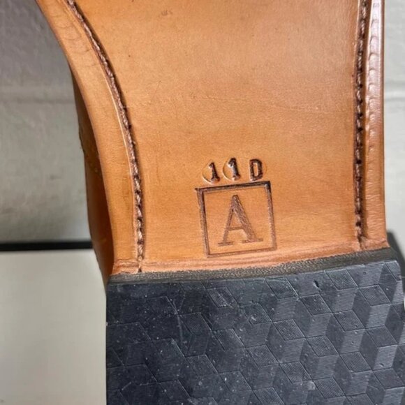 ADELANTE Shoe Company The Viento Loafers Casual Slip On Brown Leather Men's 11 D - Picture 9 of 9